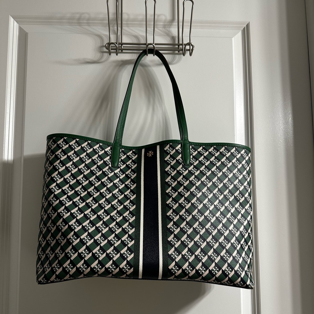 Tory Burch Geo Logo Tote
